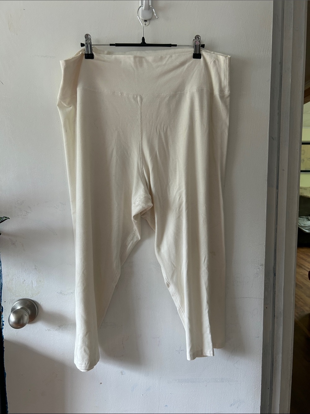 Blue Sky Cream Kids Leggings - Soft Stretch